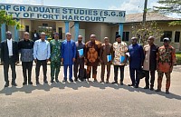 Academics and scholars during an academic event at the School of Graduate Studies, University of Port Harcourt